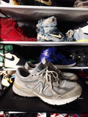 🔥 New Balance 990v4 Men Size 10.5 Mesh Running Sneakers